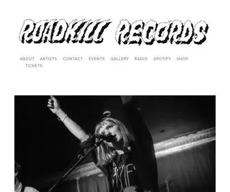 Roadkillrecords.co.uk(Roadkill Records) Screenshot