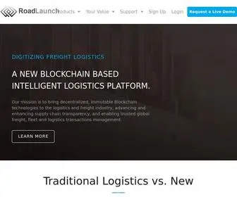 Roadlaunch.com(IOT Blockchain Logistics Digital Freight Management Platform) Screenshot