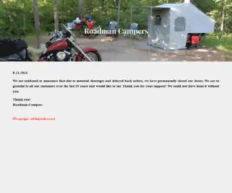 Roadmancampers.com(Roadmancampers) Screenshot