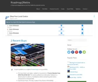 Roadmap2Retire.com(Roadmap2Retire) Screenshot