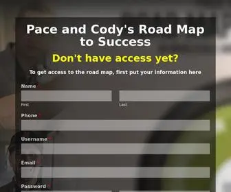 Roadmaprei.com(Pace and Cody’s Road Map to Success) Screenshot