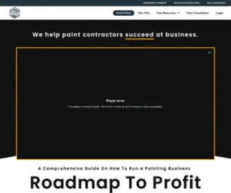 Roadmaptoprofitcourse.com(How to Start or Build a Painting Business) Screenshot