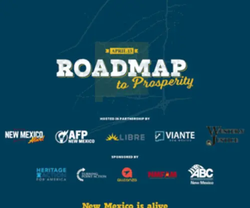 Roadmaptoprosperity.com(Roadmap to Prosperity) Screenshot