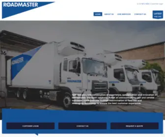 Roadmaster.com.au(National refrigerated supply chain network) Screenshot