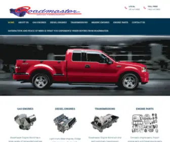 RoadmasterengineWorld.com(Remanufactured Engines) Screenshot