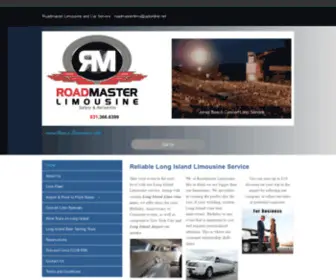 Roadmasterlimo.com(Long Island Limousine Service) Screenshot