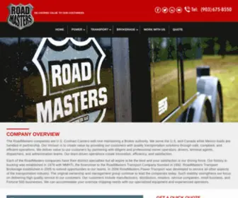 Roadmasterstrans.com(A division of Bennett Truck Transport) Screenshot