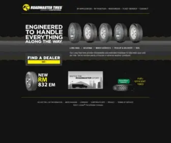 Roadmastertires.com(Cooper Roadmaster Tires) Screenshot