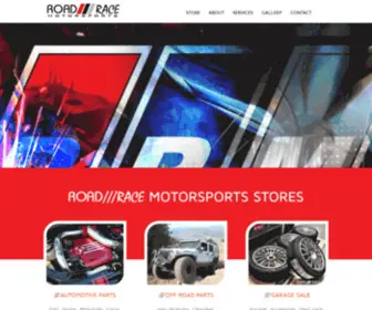 Roadracemotorsports.com(Road///Race Motorsports) Screenshot