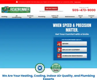 Roadrunnerairconditioning.com(Roadrunner air conditioning) Screenshot