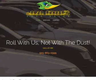 Roadrunnerautosales.net(One of our knowledgeable salespeople at Road Runner Auto Sales) Screenshot