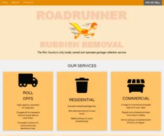 Roadrunnerrubbish.com(Roadrunner Rubbish Removal) Screenshot