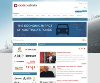Roads.org.au(Roads Australia) Screenshot