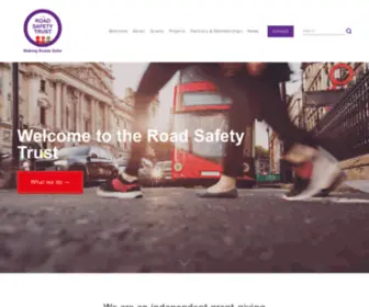 Roadsafetytrust.org.uk(Roadsafetytrust) Screenshot