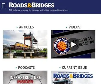 Roadsbridges.com(Roads Construction & Bridge Design) Screenshot