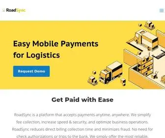Roadsync.com(Logistics Payment Software) Screenshot