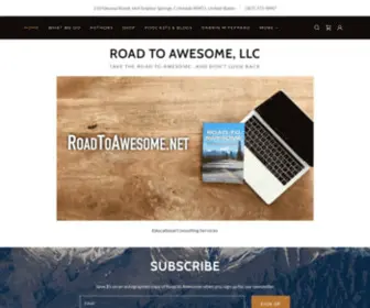 Roadtoawesome.net(Road To Awesome) Screenshot