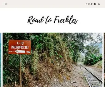 Roadtofreckles.com(Exploring the world) Screenshot