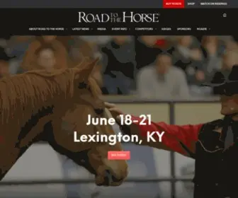 Roadtothehorse.com(Road to the Horse) Screenshot