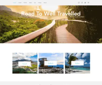 Roadtowelltravelled.com(Road To Well Travelled) Screenshot