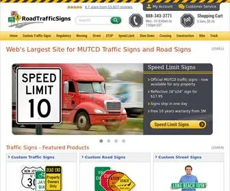 Roadtrafficsigns.com(Traffic Signs) Screenshot