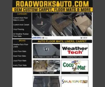 Roadworksauto.com(Floor Mats) Screenshot