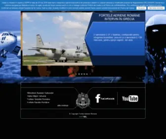 Roaf.ro(Forţele Aeriene Române) Screenshot