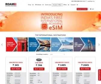 Roam1.com(International SIM) Screenshot