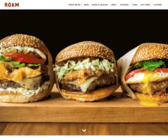 Roamburgers.com(Roam Burgers) Screenshot