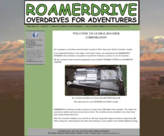 Roamerdrive.com(Global Roamer Corporation) Screenshot