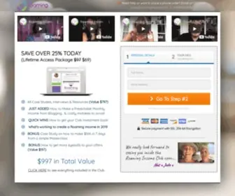 Roamingincome.com(Roaming Income Project) Screenshot