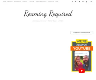 Roamingrequired.com(Roaming Required) Screenshot