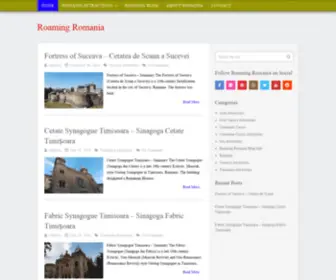 Roamingromania.com(Roaming Romania) Screenshot