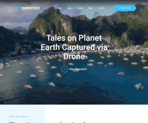 Roamingtales.com(Tales on planet earth in an aerial view) Screenshot