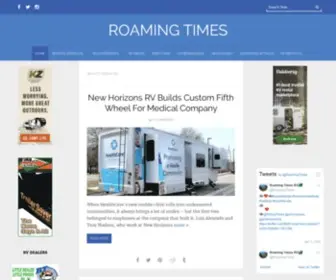 Roamingtimes.com(Roaming Times) Screenshot