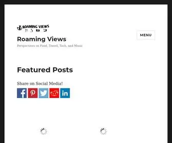 RoamingViews.com(Featured Posts) Screenshot