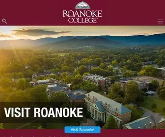 Roanoke.edu(Roanoke College) Screenshot