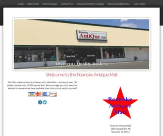 Roanokeantiques.com(Roanoke Antique Mall) Screenshot