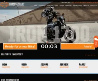 Roanokevalleyharleydavidson.com(Roanoke Valley Harley) Screenshot