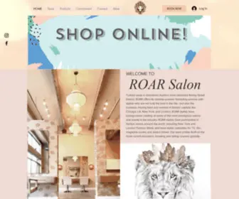 Roaraustin.com(Best hair salon) Screenshot