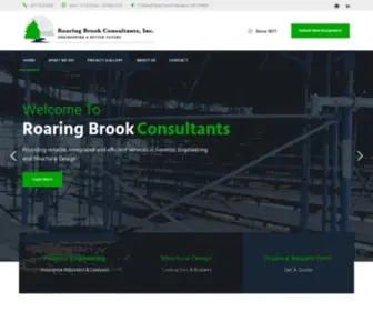 Roaringbrook.com(Engineering A Better Future) Screenshot