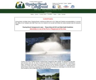 Roaringbrookcampground.com(Roaringbrook) Screenshot