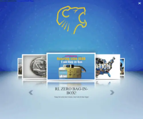 Roaringlion.com(Roaring Lion Energy Drink) Screenshot