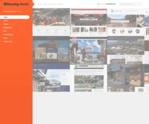 Roaringm.com(Aspen Web Design and Development Company Roaring Media) Screenshot