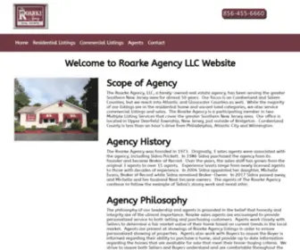 Roarkeagency.net(The Roarke Agency) Screenshot