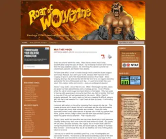 Roarofwolverine.com(Roar of Wolverine) Screenshot