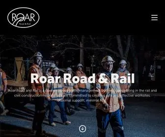 Roarroadandrail.com.au(Roar Road & Rail) Screenshot