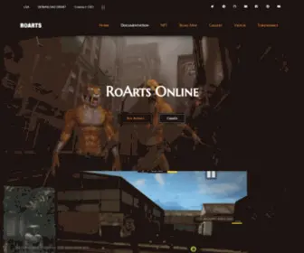 Roarts.cc(馆陶幢梅文化有限公司) Screenshot