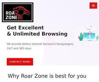 Roarzone.info(Where the Internet Roars to Life) Screenshot