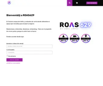 Roas629.com(El club de referencia sobre publicidad online) Screenshot